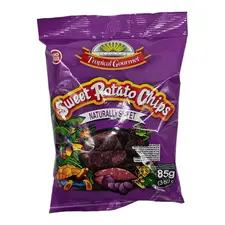 Tropical gourmet sweet potato chips naturally sweet (85g) - image 1 | OMOWEST AFRO INTERCONTINENTAL SHOP | KulturCart