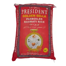 Lal qilla president golden sela parboiled basmati rice (20kg) - image 1 | OMOWEST AFRO INTERCONTINENTAL SHOP | KulturCart