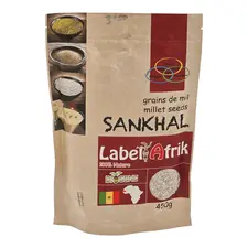 Label afrik 100% nature sankhal millet seeds (500g) - image 1 | OMOWEST AFRO INTERCONTINENTAL SHOP | KulturCart