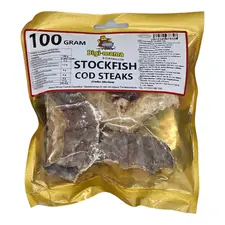 Bigi-mama Stockfish Cod Steaks (Gadus Morhua) (100g) - image 1 | Momjays Afro Markt