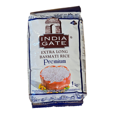 India Gate Extra Long Basmati Rice Premium(1kg) - image 1 | Malaika afro international Markt