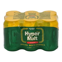 Hyper malt non alcoholic malt drink 6 x (330ml) - image 1 | OMOWEST AFRO INTERCONTINENTAL SHOP | KulturCart