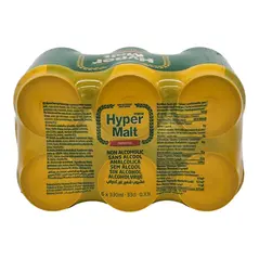 Hyper malt non alcoholic malt drink 6 x (330ml) - image 3 | OMOWEST AFRO INTERCONTINENTAL SHOP | KulturCart