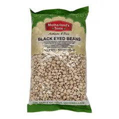 Motherland's taste black eyed beans (500g) - image 13 | OMOWEST AFRO INTERCONTINENTAL SHOP | KulturCart