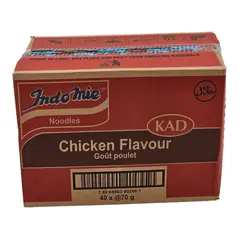 Indomie noodles chicken flavour kad 40 x (70g) - image 1 | OMOWEST AFRO INTERCONTINENTAL SHOP | KulturCart