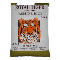 Royal tiger premium jasmine rice (18kg) - image 4 | OMOWEST AFRO INTERCONTINENTAL SHOP | KulturCart