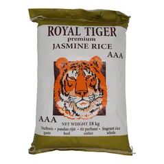 Royal tiger premium jasmine rice (18kg) - image 5 | OMOWEST AFRO INTERCONTINENTAL SHOP | KulturCart