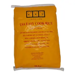Flying rice triple lion usa easy cook rice (20kg) - image 1 | OMOWEST AFRO INTERCONTINENTAL SHOP | KulturCart