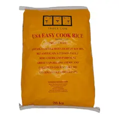 Flying rice triple lion usa easy cook rice (20kg) - image 3 | OMOWEST AFRO INTERCONTINENTAL SHOP | KulturCart