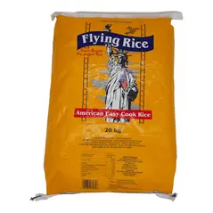 Flying rice triple lion usa easy cook rice (20kg) - image 4 | OMOWEST AFRO INTERCONTINENTAL SHOP | KulturCart