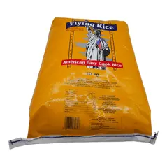 Flying rice triple lion usa easy cook rice (20kg) - image 5 | OMOWEST AFRO INTERCONTINENTAL SHOP | KulturCart