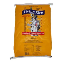 Flying rice triple lion usa easy cook rice (20kg) - image 6 | OMOWEST AFRO INTERCONTINENTAL SHOP | KulturCart