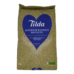 Tilda superior basmati broken rice (20kg) - image 2 | OMOWEST AFRO INTERCONTINENTAL SHOP | KulturCart