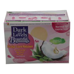 Dark and Lovely Beautiful Beginnings Scalp Care Relaxer Coconut Oil & Aloe Vera, Normal to Coarse Hair - image 4 | Afro Family Shop