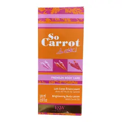 So carrot so white premium body care brightening body lotion with carrot oil - image 1 | OMOWEST AFRO INTERCONTINENTAL SHOP | KulturCart