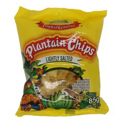 Tropical Gourmet Plantain Chips Lightly Salted (85g) - image 1 | Afro Family Shop