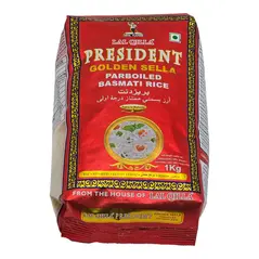 Lal Qilla President Golden Sella Parboiled Basmati Rice (1kg) - image 1 | Momjays Afro Markt | KulturCart