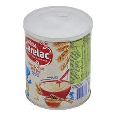Nestle cerelac infant cereals with milk honey & wheat miel, ble (400g) - image 3 | OMOWEST AFRO INTERCONTINENTAL SHOP