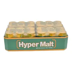 Hyper malt non alcoholic malt drink 24 x (330ml) - image 1 | OMOWEST AFRO INTERCONTINENTAL SHOP