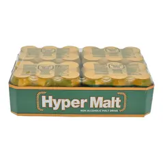 Hyper malt non alcoholic malt drink 24 x (330ml) - image 2 | OMOWEST AFRO INTERCONTINENTAL SHOP