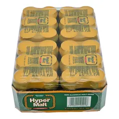 Hyper malt non alcoholic malt drink 24 x (330ml) - image 6 | OMOWEST AFRO INTERCONTINENTAL SHOP