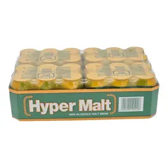 Hyper malt non alcoholic malt drink 24 x (330ml) - image 8 | OMOWEST AFRO INTERCONTINENTAL SHOP