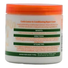 Cantu Shea Butter Leave-In Conditioning Repair Cream (453g) - image 3 | Momjays Afro Markt | KulturCart