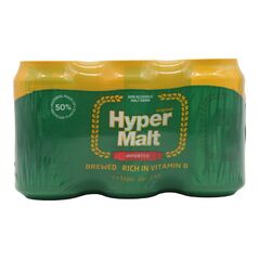 Hyper Malt Non Alcoholic Malt Drink (6 x 330ml) - image 1 | Afro Family Shop