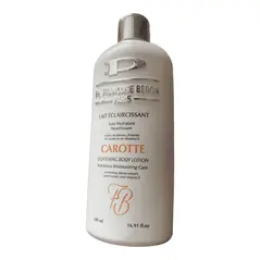 Pr. Francoise Bedon Paris, Carotte lightening Body Lotion (500ml) - image 3 | OMOWEST AFRO INTERCONTINENTAL SHOP | KulturCart