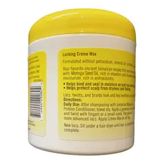 Jamaican Mango & Lime Locking crème wax, Moringa seed oil (155g) - image 7 | OMOWEST AFRO INTERCONTINENTAL SHOP