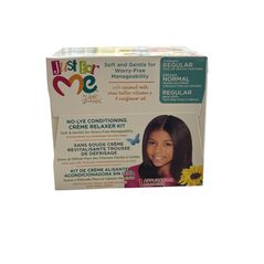 Just for me natural hair milk. No lye conditioning Relaxer kit - image 2 | Omowest Afro Intercontinental Shop | KulturCart