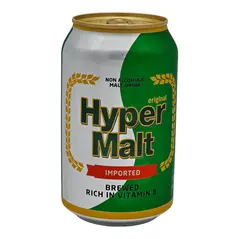 Hyper malt non alcoholic malt drink (330ml) - image 1 | OMOWEST AFRO INTERCONTINENTAL SHOP
