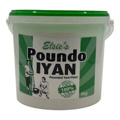 Elsie’s Poundo Iyan Pounded Yam Flour (4kg) - image 1 | Afro Center & Afro Cut Krefeld | KulturCart