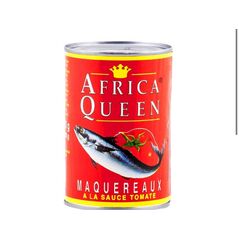 Africa Queen Mackerel Tomato Sauce 425 gr - image 1 | Omowest Afro Intercontinental Shop