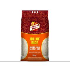 1 2 Rice Basmati Parboiled Golden Sella Jollof 5 kg - image 1 | Omowest Afro Intercontinental Shop