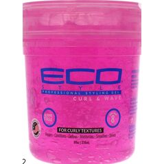 Eco style professional styling gel CURL & WAVE (236ml) - image 1 | Omowest Afro Intercontinental Shop | KulturCart