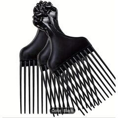 reamfix Afro Comb Fist Pick Black - image 2 | Omowest Afro Intercontinental Shop