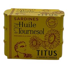 Titus Sardine | Titus la sardine de l’empereur 375g (3 x 125g) ( - image 5 | Afro Center & Afro Cut Krefeld | KulturCart