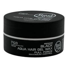 Red One Maximum Control Black Aqua Hair Gel Wax Full Force 150ml - image 5 | Afro Center & Afro Cut Krefeld