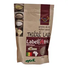 Label afrik 100% nature thiere lalo millet seeds (450g) - image 1 | OMOWEST AFRO INTERCONTINENTAL SHOP
