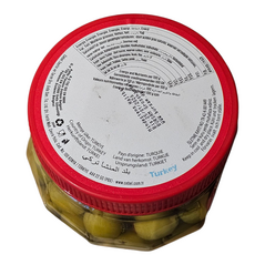 Cebel Biberli Yesil zeytin | Pickled Seedless Green Olive with Paprika | Grüne Kernlose Oliven mit Roter Paprika Gefüllt in Salzlake (750g) - image 9 | Malaika afro international Markt | KulturCart