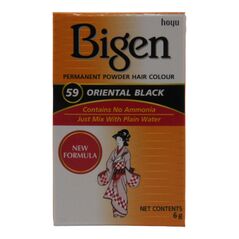 Bigen Permanent Powder Hair Colour Oriental Black (6g) - image 1 | Afro Family Shop | KulturCart