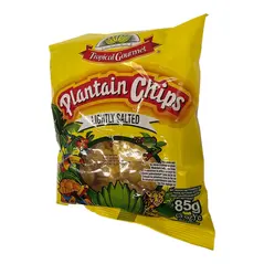Tropical gourmet plantain chips lightly salted (85g) - image 3 | OMOWEST AFRO INTERCONTINENTAL SHOP