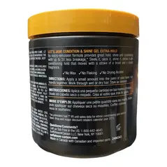 Lets Jam! Condition & shine gel extra hold (397g) - image 5 | OMOWEST AFRO INTERCONTINENTAL SHOP | KulturCart