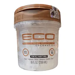 Eco style professional styling gel coconut oil (236ml) - image 1 | OMOWEST AFRO INTERCONTINENTAL SHOP | KulturCart