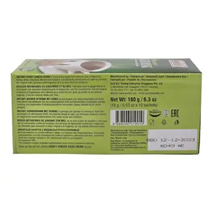 Gold kili honey ginger drink 180g 10 sachets - image 4 | OMOWEST AFRO INTERCONTINENTAL SHOP | KulturCart