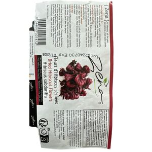 Zena Sun Dried Red Hibiscu Flowers (Red Sorrel) 125g - image 4 | Omowest Afro Intercontinental Shop | KulturCart