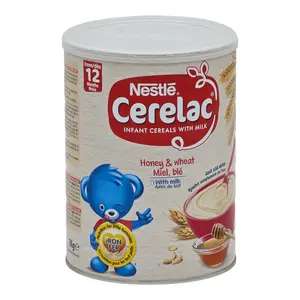 Nestle cerelac infant cereals with milk honey & wheat miel, ble (1kg) - image 3 | OMOWEST AFRO INTERCONTINENTAL SHOP | KulturCart