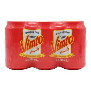 Vimto Sparkling Fruit Flavour Drink (6 x 330ml) - image 1 | Afro Family Shop | KulturCart