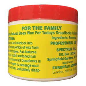 Lets dred with Natural Bees wax (4.oz) - image 3 | OMOWEST AFRO INTERCONTINENTAL SHOP | KulturCart